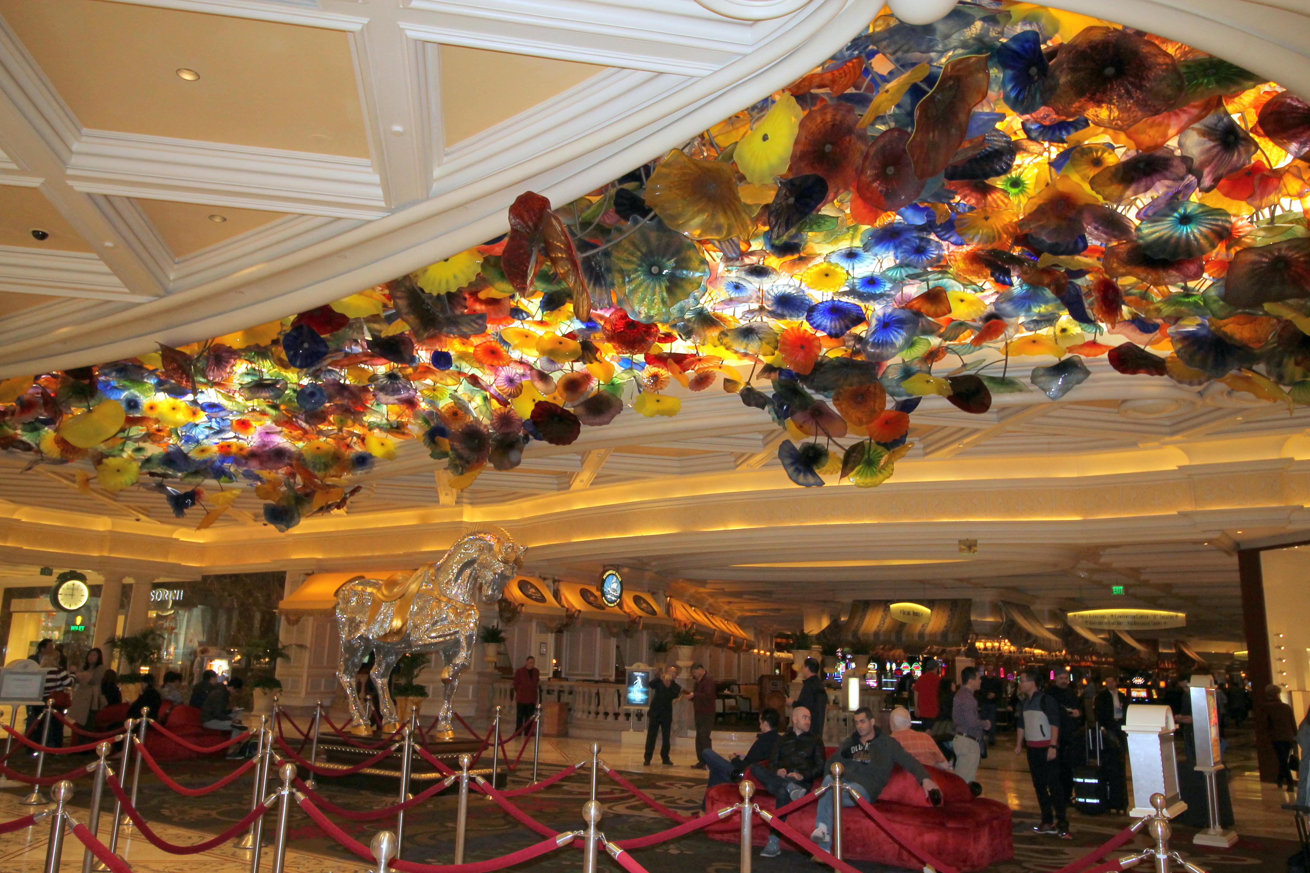 Chihuly Ceiling Bellagio Las Vegas I Put My Life On A Shelf