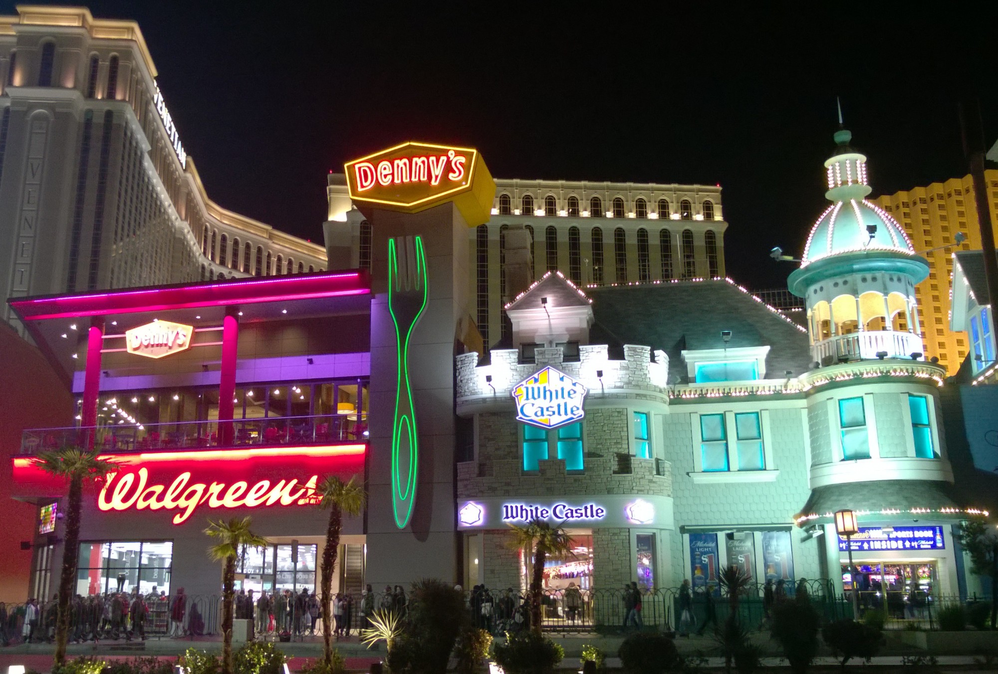 White castle las vegas strip i put my life on a shelf