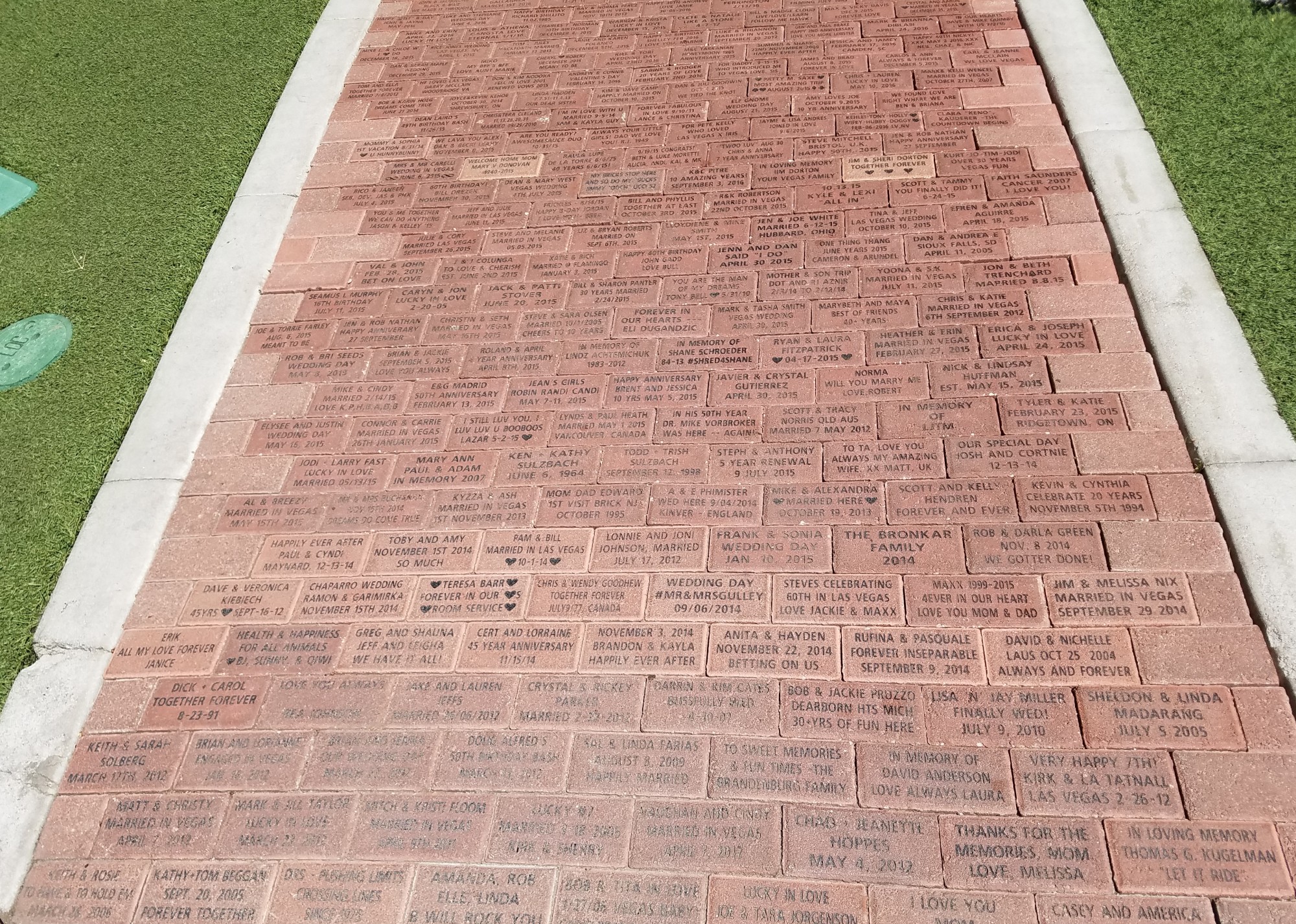 commemorative brick disney world