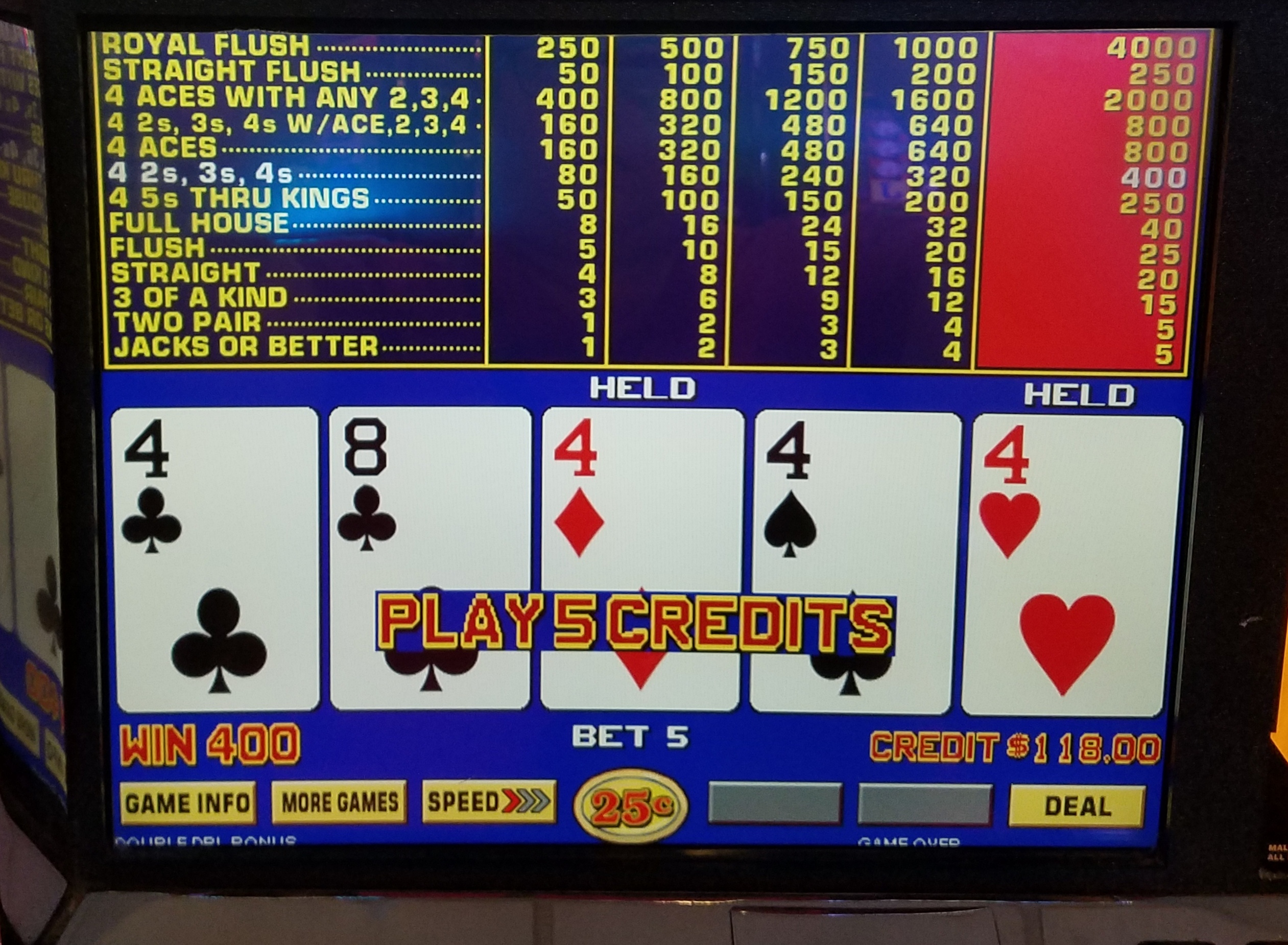 How to win at video poker in las vegas